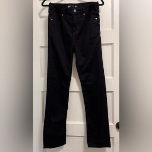 OLD NAVY Boy’s slim fit straight leg black pants